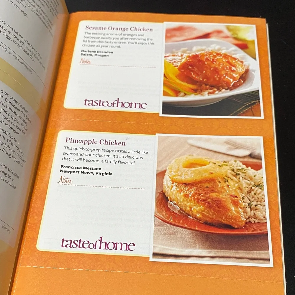 Vintage Taste of Home magazine four piece Cookbook Set + Bonus